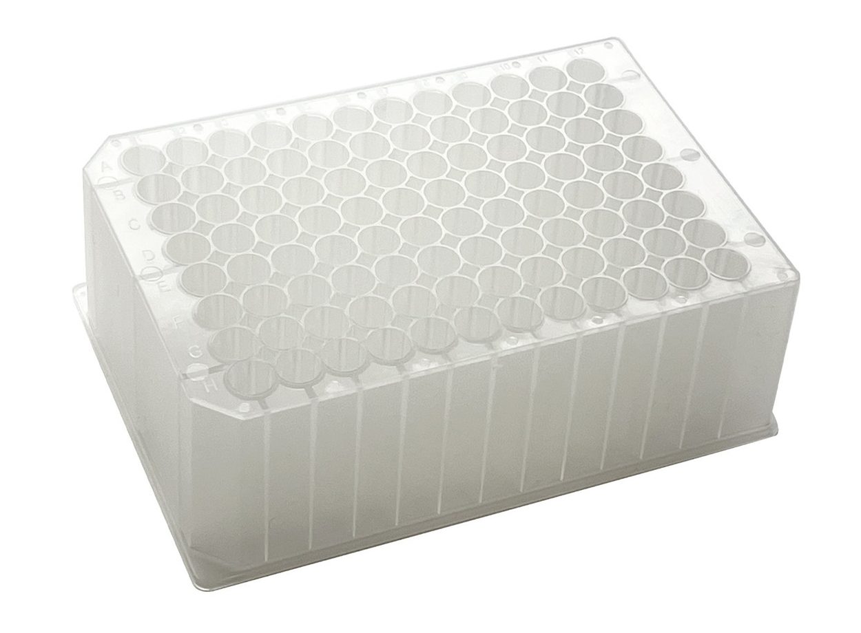 96 Well Round 2 ml PP Deep Well Plate (Sterile) - Porvair Sciences