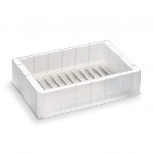 170 ml Reservoir plate: 12 columns V bottom