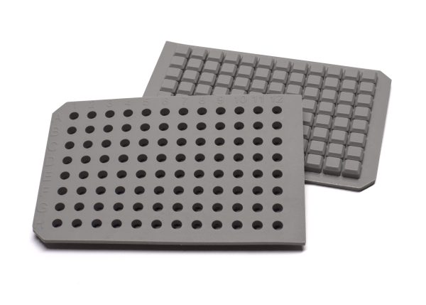 Pre-scored well PTFE/Silicone capmat for Multi-Tier™ Plate