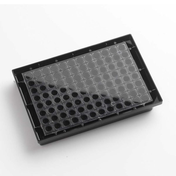 96 Well 350 µl Black Clear F bottom assay plate - Image 2