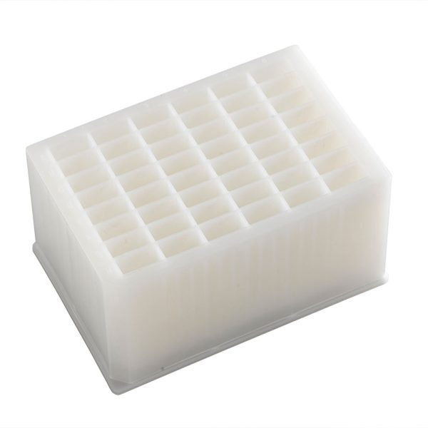 48 square 7.5 ml well V bottom PP storage plate - Image 2