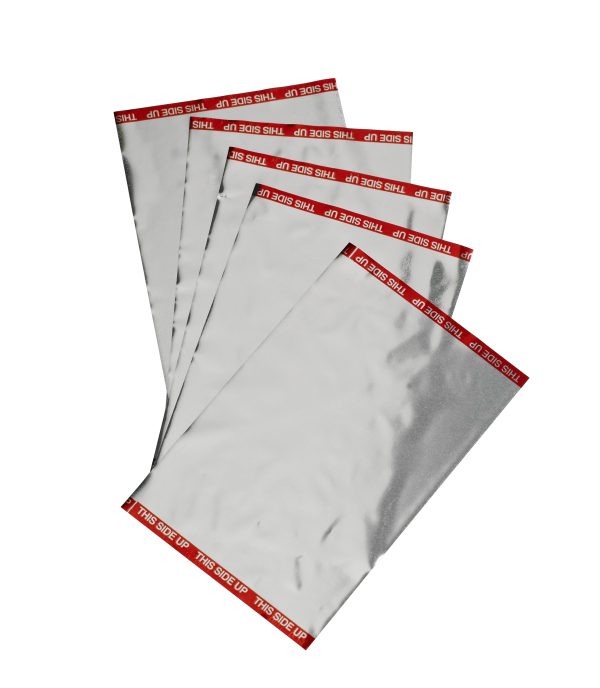 70 µm peelable AVE Aluminium (Red) heat sealing foils