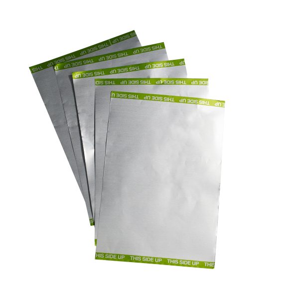 20 µm easy pierced PP/PS (Green) heat seal foils