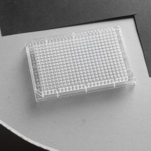 384 Well 120 µl Polystyrene, Clear F bottom assay plate