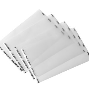 75 µm pieceable (non-peelable) clear polyester heat sealing films