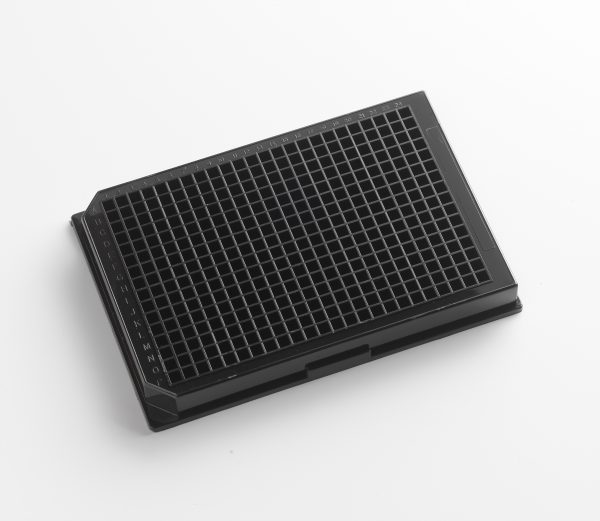 384 Well Krystal quartz-bottom plate  (Case of 1)