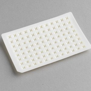 Pierceable Santoprene, 96 square well sealing cap