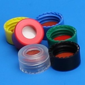 9mm R.A.M.™ Ribbed Cap, Black, PTFE/Butyl Rubber Lined