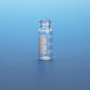 2.0mL Clear Snap Seal™ Vial, 12x32mm, with White Graduated Spot, 11mm Crimp [Patented]