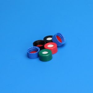 9mm R.A.M.™ Ribbed Cap, Black, PTFE/Silicone with Slit Lined